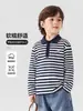 Polo Youou para niño, estilo primavera y otoño, camiseta de manga larga para bebé, nuevo modelo 2026, top, ropa para niños, ropa de otoño