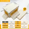 Caja de Almacenamiento de Doble Puerta para Acampar al Aire Libre Caja de Almacenamiento Plegable de Plástico Caja de Almacenamiento de Gran Capacidad para el Hogar