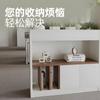 Mueble Divisor de Pantalla de Oficina Moderno Minimalista Exhibición de Doble Cara Gabinete de Archivos Gabinete de Madera de Pie