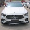 Adecuado para Mercedes-Benz Clase E W213 21-23 modificación labio delantero pala delantera Babos pequeño contorno alerón fijo de viento