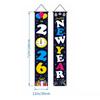 Amazon 2026 Año Nuevo Transfronterizo Pareados Feliz Año Nuevo Decoración para Fiesta de Nochevieja Pancarta Bandera para Puerta Personalización