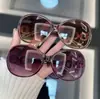 Gafas de Sol Ovaladas Grandes para Mujer, Diseño de Varillas Decorativas, Múltiples Colores, Tonos de Moda