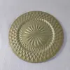 Platos de plástico desechables de lujo de alta gama para comercio exterior, adecuados para vacaciones, bodas y fiestas, platos de presentación decorativos