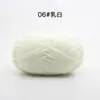 Ovillo de Hilo de Algodón de Leche Acrílico de 4 Hebras para Muñeca Crochet Venta al por Mayor Hilo Tejer Crochet DIY Grosor Medio Hecho a Mano