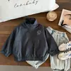 Chaqueta Infantil 2026 Primavera y Otoño Chaqueta para Niños Versátil Cortavientos Ropa de Abrigo Bebé Estilo Coreano Elegante Holgada Moderna