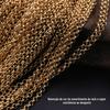 Material de joalheria antigo fio de tecido de cobre puro de 2,5 mm grampo de cabelo tipo O acessórios de cabelo acessórios para roupas chinesas