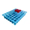 Rack de plástico para tubos de muestreo 96 pocillos 48 pocillos 5 7 10 30ml rack para tubos de virus rack para tubos de muestra tubo de almacenamiento en frío rack para tubos de ensayo