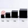 Adornos Cuadrados de Obsidiana Colgante Cubo de Cristal Sello Hogar Artesanías de Cristal Decorativas Tridimensionales Venta al por Mayor