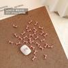 Mini Accesorios para Uñas de Moño Tendencia Versátil Moños Grandes y Pequeños Mezcla de Resina DIY Decoraciones de Uñas Portátiles