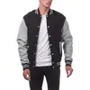 Nueva chaqueta de otoño e invierno europea y americana transfronteriza para hombre, cárdigan de botones, chaqueta de marca casual de moda, chaqueta de béisbol americana