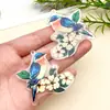 10 Pájaro Búho Animal Loro Acrílico Accesorios Creativos Personalizados Colgante Joyería Hecha a Mano DIY Materiales