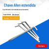 Chave Allen alongada chave métrica em forma de 7 equipamento esportivo para bicicleta chave de reparo de parafuso fabricante