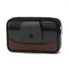 Bolsa de Cintura Multifuncional de Tecido Oxford para Celular Masculino com Passador de Cinto Impermeável Esportiva Grande Capacidade Porta-Moedas para Obra Atacado