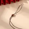 Producto Semi-terminado de Nudo de Mandala Mini Hecho a Mano DIY Colgante de Correa para Teléfono Móvil Accesorios de Borla Joyería de Estilo Antiguo