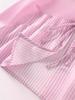 Transfronteiriço novo 2024 novo estilo europeu e americano feminino comércio exterior atacado ZRA em estoque blusa listrada com laço