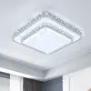 [Transfronterizo] Lámpara de Restaurante, Luminaria Principal de Zhongshan, Lámpara para Toda la Casa del Dormitorio, Lámpara de Techo de Cristal Hoja de Ginkgo, Lámpara Grande Simple para Sala de Estar