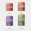 Botellas de envasado para cápsulas de productos de salud de PET al por mayor de 80/100/120/150g, frascos de medicina, botellas dispensadoras para crema de mascarilla capilar