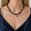 Collar de Perlas Retro de Doble Capa para Mujer, Diseño Nicho de Lujo Ligero, Cadena de Clavícula de Alta Gama, Collar de Cuello de Alta Gama, Nuevo Estilo