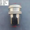 Conector de Tubería de Acero Inoxidable de Alta Presión de 3/8 para Máquina de Lavado de Autos Conector Rápido para Pistola de Agua Accesorio para Máquina de Limpieza Pieza Final de Pistola de Agua 1
