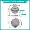 Colador de Té de Acero Inoxidable 304 con Mango de Clip, Cadena Colgante Larga con Forma de Corazón, Drenaje de Té, Oficina, Venta al por Mayor, Entrega 48H