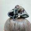A147-1 Pinza para el cabello con cabeza esférica, estilo francés de alta gama, con lazo y agarre para la parte posterior de la cabeza, para coleta alta y fresca