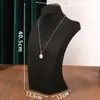Al por mayor En stock Exhibidor de Maniquí Negro en Forma de H para Collares, Colgantes, Cadenas, Joyería para Exhibición en Ventana y Mostrador
