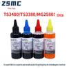 Para Canon MG2580s TS3180 mg3680 mp288 TS3380 tinta impressora jato de tinta cor preta