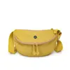 Bolsa Feminina Fashion 2026 Primavera Novo Estilo Tecido Lavado Bolsa Pequena Bolsa de Ombro Horizontal Tendência Transfronteiriça Feminina Bolsa Transversal Casual