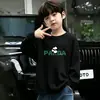 Camiseta de Ropa Interior Nueva Modelo Otoño e Invierno 2026 para Niños Niños, Camiseta de Manga Larga de Algodón Puro de Dibujos Animados para Bebé Niño