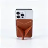 Nuevo soporte magnético para teléfono iPhone 17: Portatarjetas magnético MagSafe, plegable y transformable en soporte