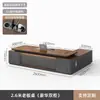 Conjunto de Mesa e Cadeira de Luxo Leve para Chefe Simples Moderno Espessado Pintura Eletrostática Liderança Presidente Gerente Supervisor Mesa Grande Mesa Executiva