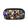 Estuche de Minecraft para Estudiantes de Primaria Bolso de Papelería Simple de Gran Capacidad Estuche de Lápices Impreso para Niños Bolso de Cosméticos Billetera
