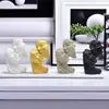Figuras de Arte Escandinavo Decoraciones para el Hogar Moda Casual Creativa Adornos de Resina Regalos de San Valentín Regalos