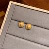 Aretes Geométricos de Estilo Cool Elegante Populares Transfronterizos Europeos y Americanos para Mujer Simples y Versátiles Aretes Elegantes Ccb Aretes