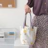 Pequena bolsa de mão japonesa estilo universitário fresco, bolsa de balde, bolsa escolar simples e versátil para estudantes, bolsa feminina, novo estilo