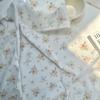 Algodão 40 tecido impresso digital pequeno pano floral fresco roupas femininas vestido infantil anti-mosquito calças pijama saco