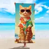 Especialmente Diseñado para Dropshipping Jit Transfronterizo de Toallas de Playa, Toallas de Playa Hechas a Medida con Impresión Digital, Toallas de Baño Absorbentes de Fibra Ultrafina