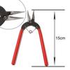 Herramienta de bricolaje, alicates de boca afilada, alicates de perforación multifuncionales, tijeras, alicates diagonales, mini alicates de metal, venta al por mayor