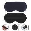 Mascarilla de Ojos de Seda que Bloquea la Luz y No Presiona los Ojos, Doble Cara de Seda de Morera con Logo, Mascarilla de Dormir de Seda, Antiácaros, Material Protector para los Ojos, Ligera y Delgada