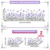 Suministro Exclusivo Transfronterizo de Pegatinas Electrostáticas Florales de Primavera Personalizadas para Decoración de Vidrio de Ventana, Pegatinas Electrostáticas de Vidrio Visibles por Ambos Lados