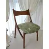 Silla vintage estilo francés con orejas de gato, silla de comedor de madera maciza, mesa y sillas de comedor de diseñador para uso doméstico, silla de ocio estilo wabi-sabi con respaldo