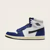 Tênis de basquete AJ de cano alto cinza grafite de fábrica em Putian, tênis modernos e versáteis, disponíveis para atacado e dropshipping