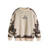 NEOISM Estilo Perezoso Mohair Estilo Americano Suéter Retro Marca de Moda para Hombres y Mujeres Suéter de Otoño e Invierno Suéter Tejido MY9319
