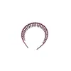Faixa de Cabelo Preta Fosca com Dentes Antiderrapantes para Segurar Cabelos Quebrados, Faixa para Aplicar Máscaras Faciais, Lavar o Rosto, Grampo de Cabelo Masculino, Acessório de Cabelo