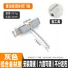 Cerrador de Puerta Hogareño Baño Cierre Automático Acero Inoxidable Cuadrado Simple Cerrador de Puerta Negro Ferretería Transfronteriza Venta Caliente