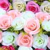 Parede de rosa biónica de fábrica arco de abertura de casamento parede de flores guia de flores para estrada adereços de casamento flor decorativa artesanal diy