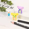 Tapas de Goma Blanda para Bolígrafos en Forma de Koala, Puntas Creativas de Bolígrafo para Papelería Estudiantil, Premios para Niños y Maestros, Cubiertas de Bolígrafos al por Mayor