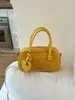 Bolso Boston Transfronterizo de Lujo Ligero, Fresco y Dulce, Bolso Cruzado Diario de Estilo Coreano, Color Bloqueado, Bolso de Hombro con Lunares para el Trabajo
