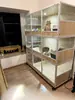 Gaiola de Criação de Gatos, Gaiola de Criação de Três Camadas, Casa de Gato Villa de Madeira Maciça de Espaço Livre para Uso Doméstico, Abrigo para Gatos, Armário para Gatos, Gaiola para Gatos