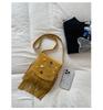 Bolso Pequeño Retro Mate de Otoño para Mujer 2026 Nueva Moda Diseño de Nicho Bolso para Teléfono Móvil Bolso Cruzado Casual de Hombro